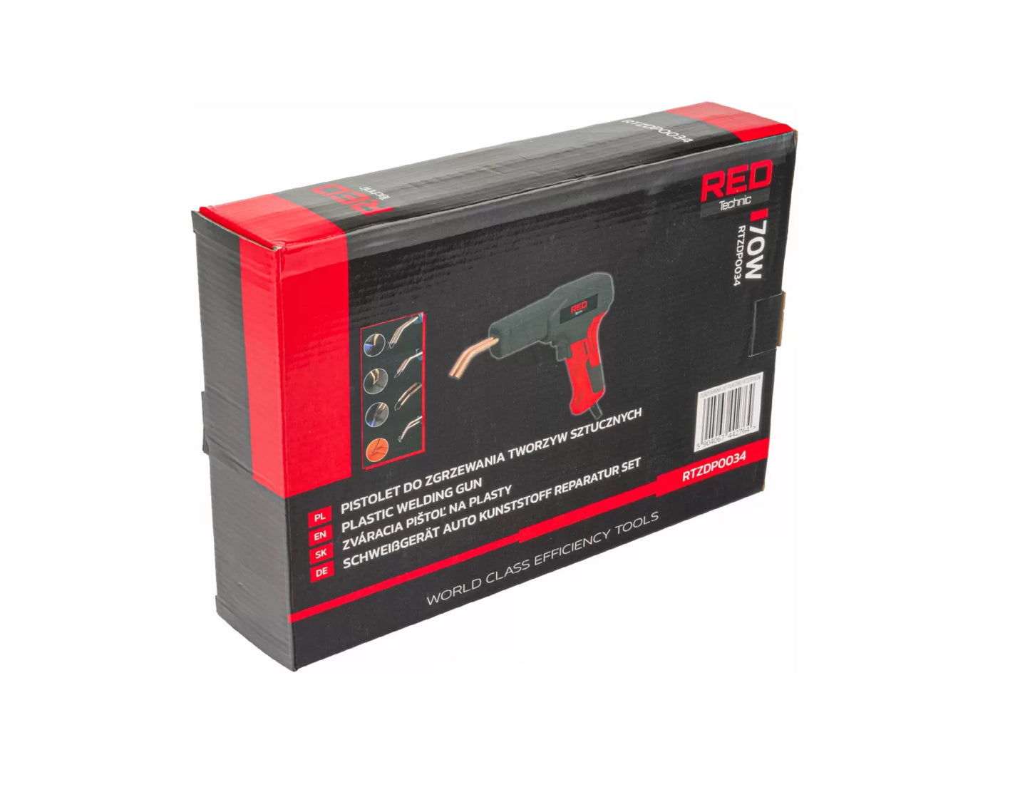 Pistol pentru lipit / sudat plastic, 70 W, Red Technic RTZDP0034