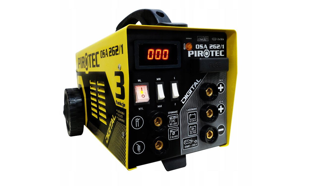 Aparat de sudura si redresor Pirotec OSA 262 / 1 Combo, Harder HD0107