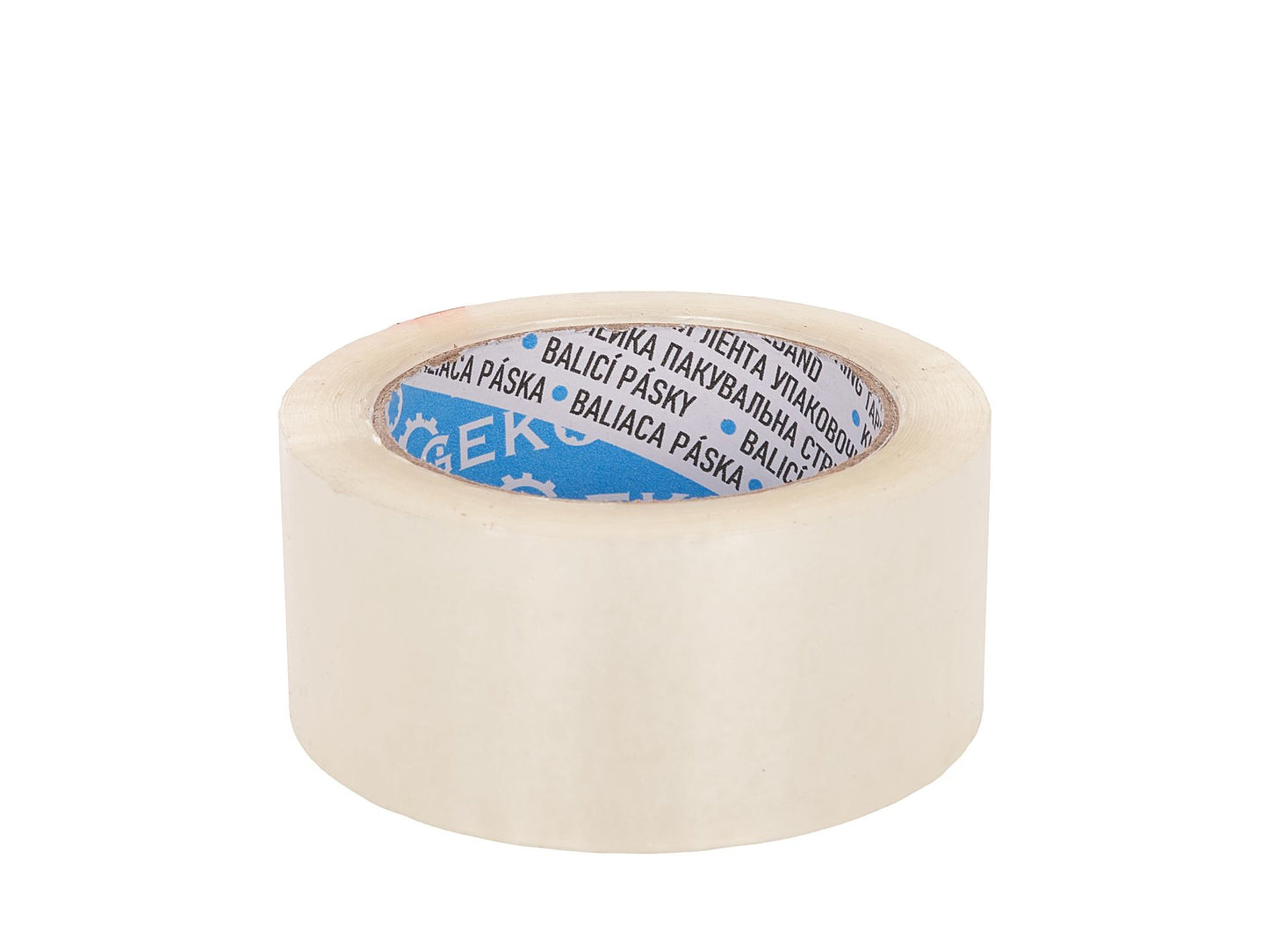 Banda adeziva transparenta, 48 mm x 90 m, Geko G66453