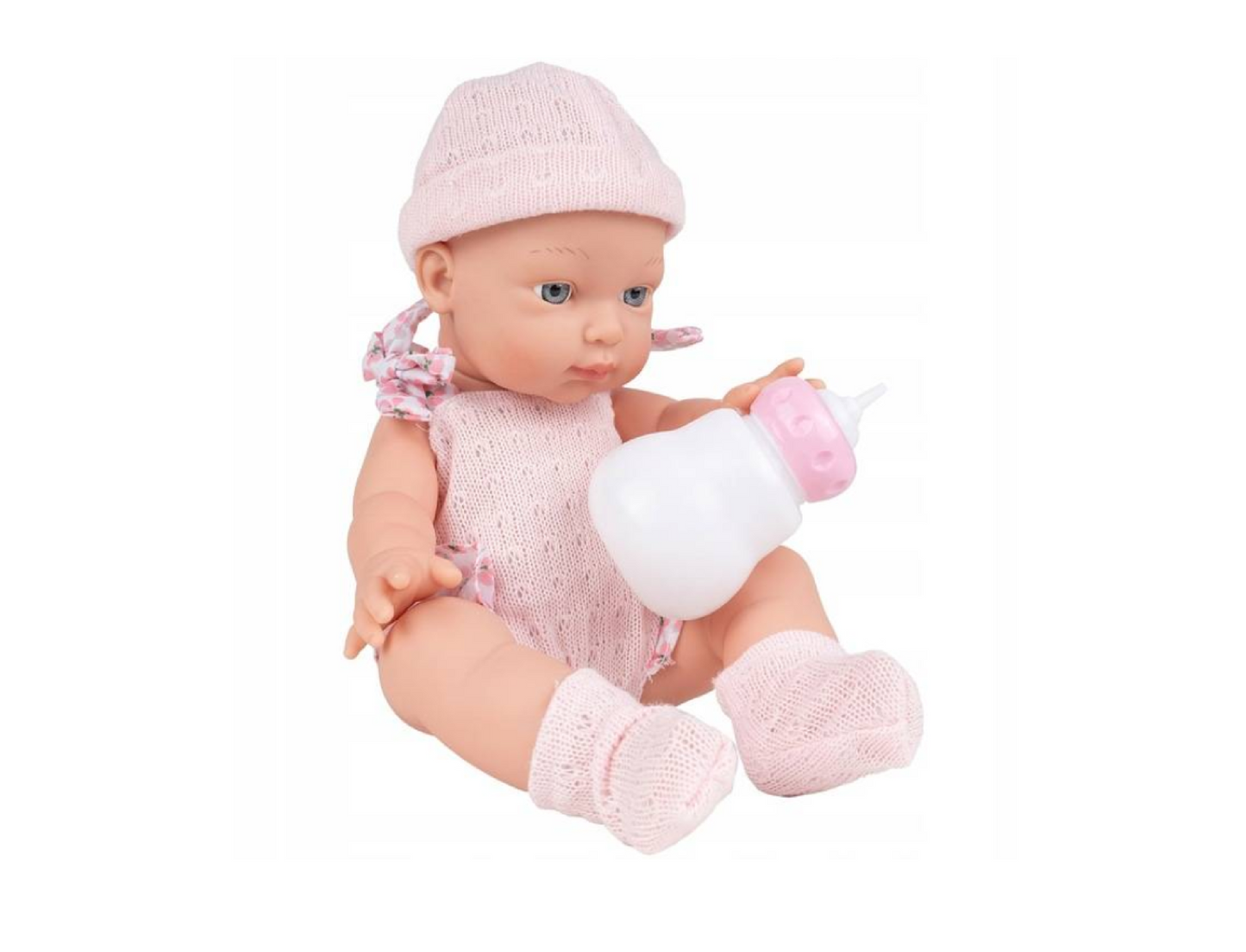 Papusa cu biberon, 30 cm, MalPlay 110134