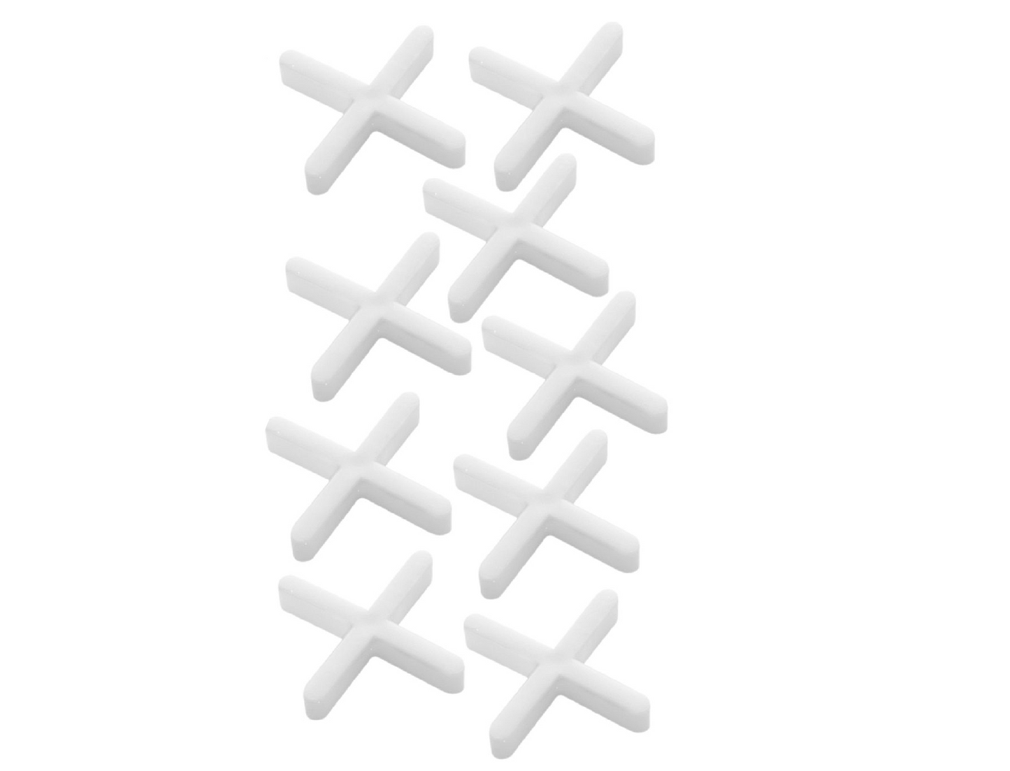 Set distantiere tip cruce pentru gresie si faianta, 2 mm, 200 elemente, Geko G00444-2