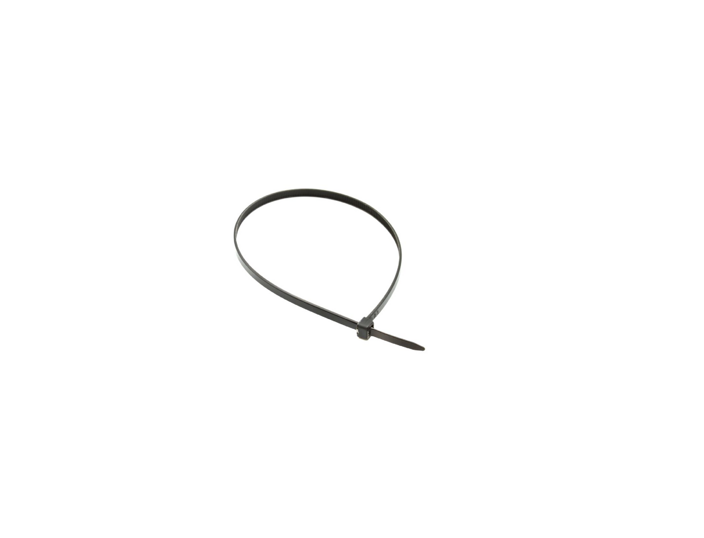 Set coliere nylon, 350x4,8mm, negru, 100 elemente, Geko G17130