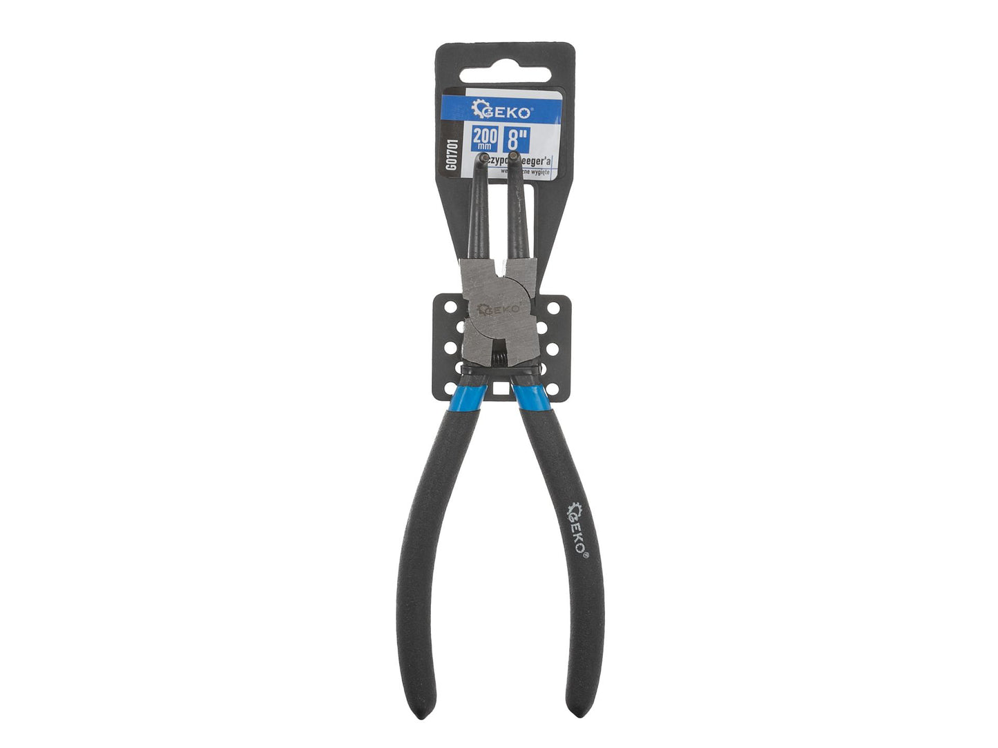 Cleste Seeger cu varf indoit interior, 20 mm / 8", Geko G01701