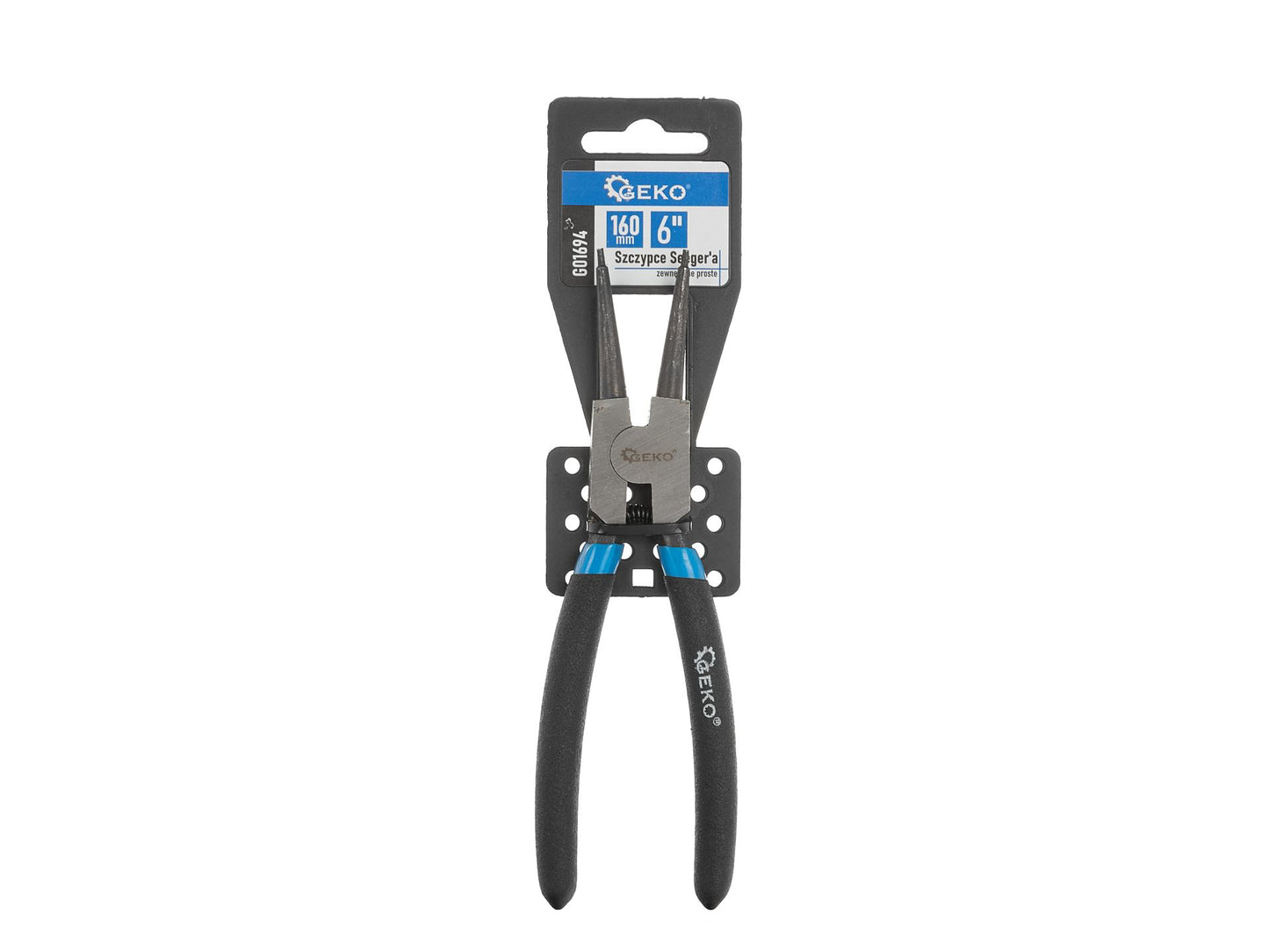 Cleste cu varf drept, 160 mm / 6", Geko G01694