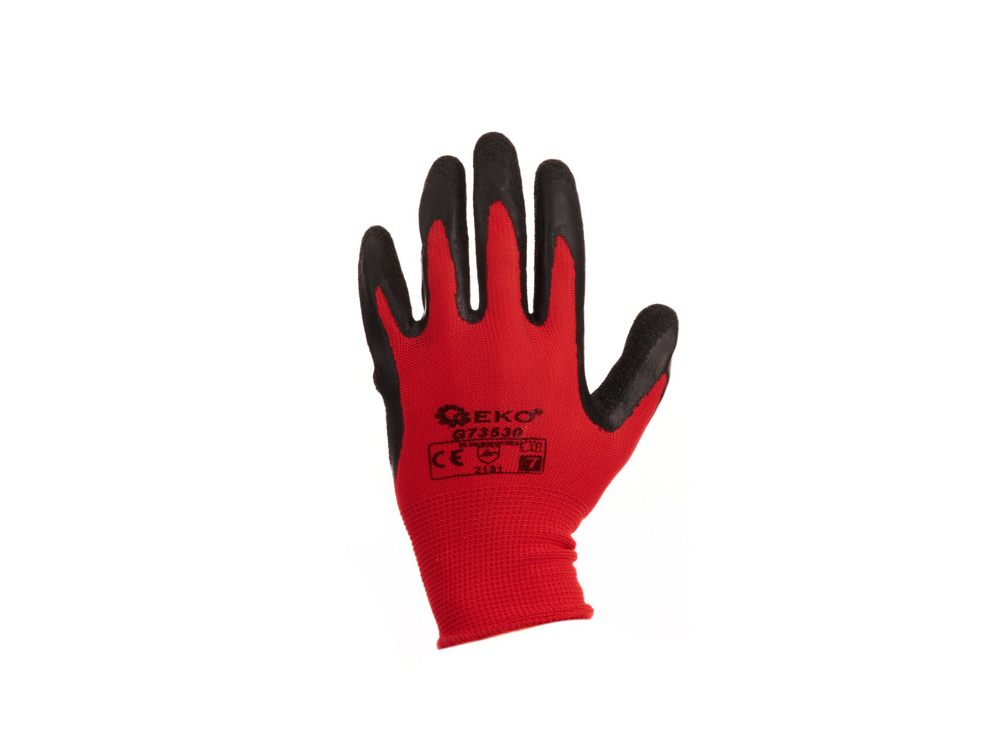 Manusi de protectie acoperite cu latex, marimea 7, Geko G73530
