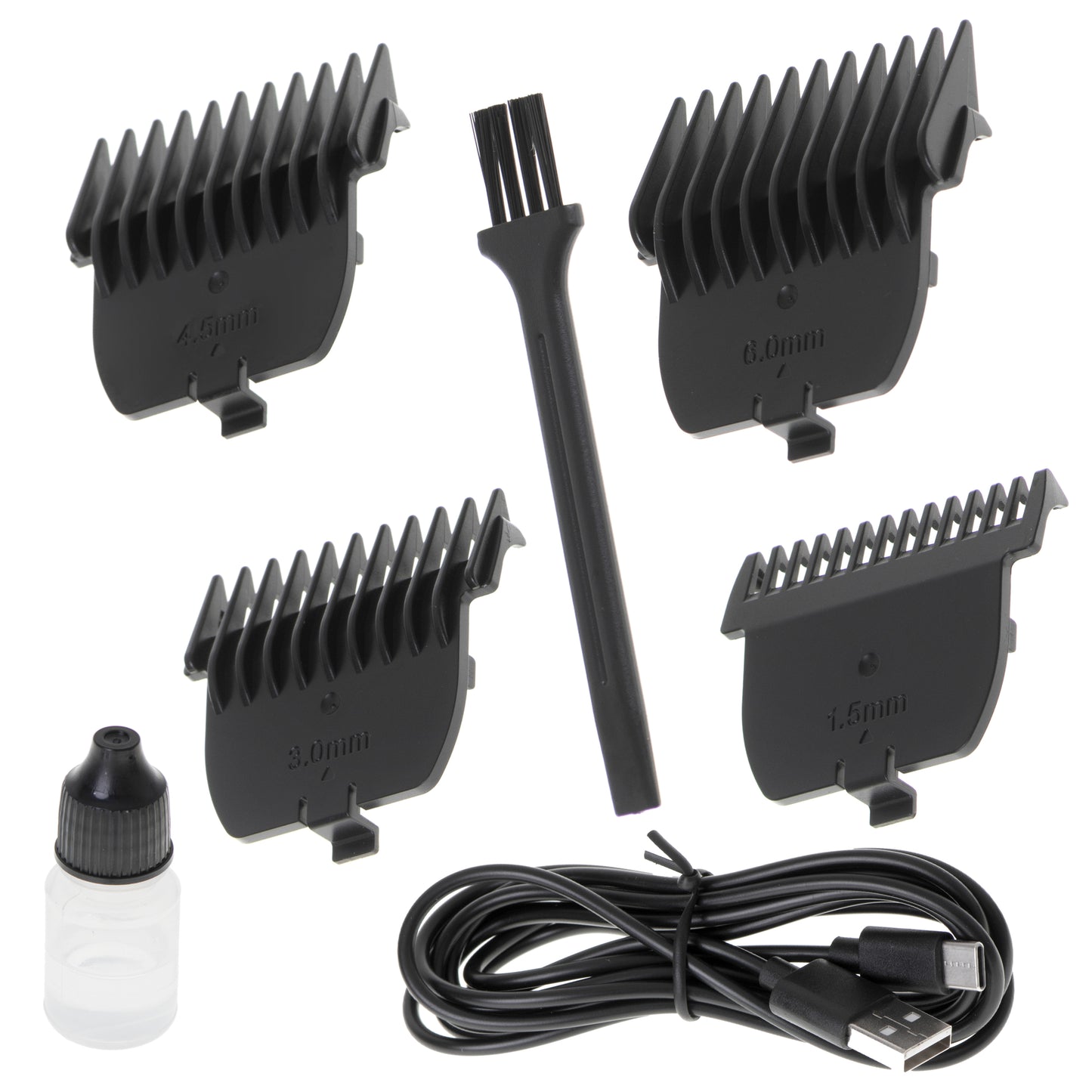 Trimmer profesional cu 4 accesorii incluse, ceramica / titan, 100 W, Adler AD2836G
