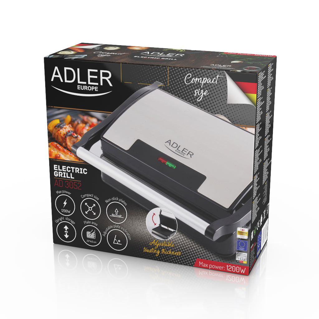 Grill electric, 1200 W, Adler AD3052