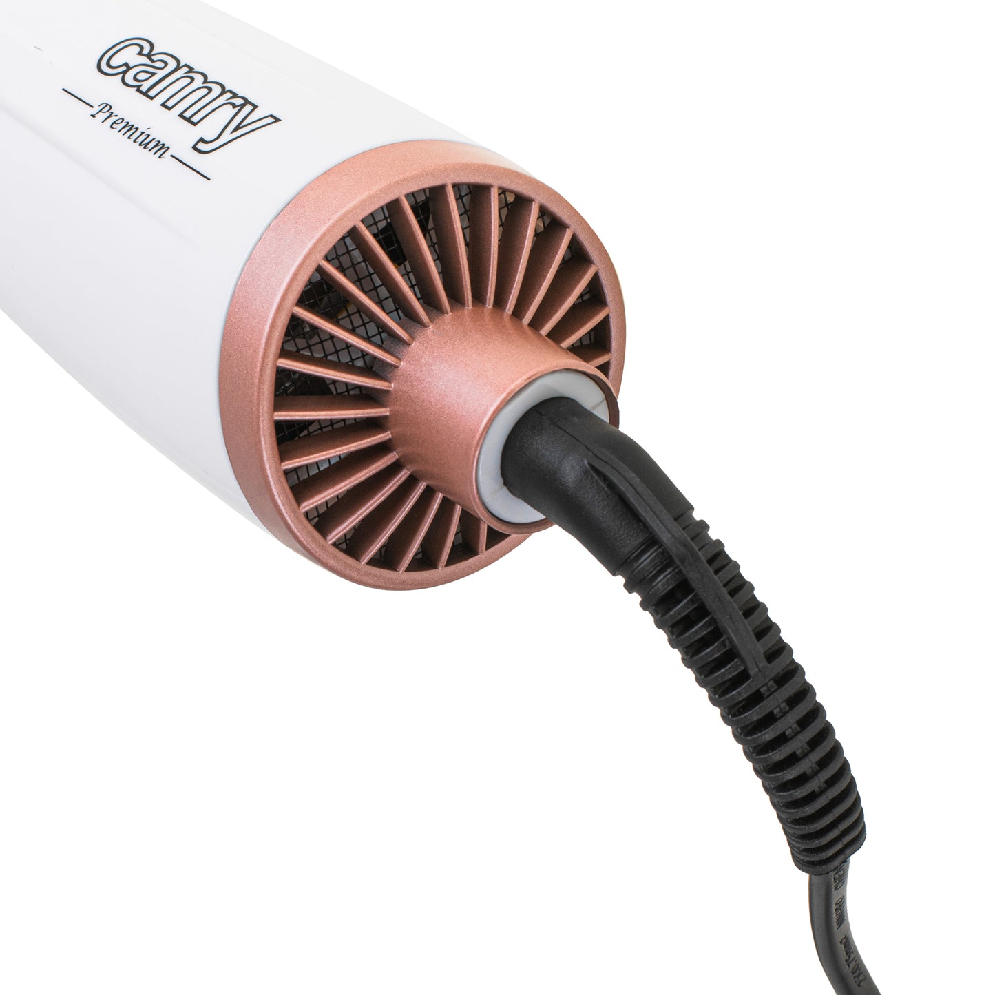 Perie electrica rotativa cu 2 capete interschimbabile, 1000 W, 3 setari de temperatura, 2 niveluri putere, Camry CR2021