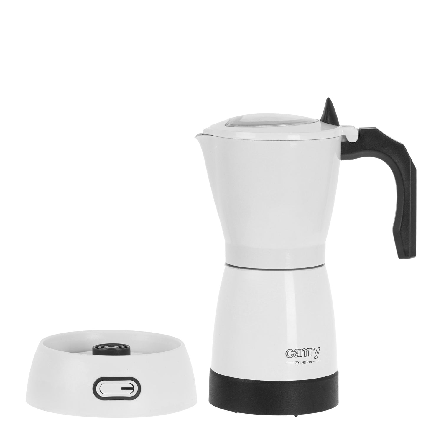 Aparat cafea electric, 480 W, 300 ml, alb, Camry CR4415W