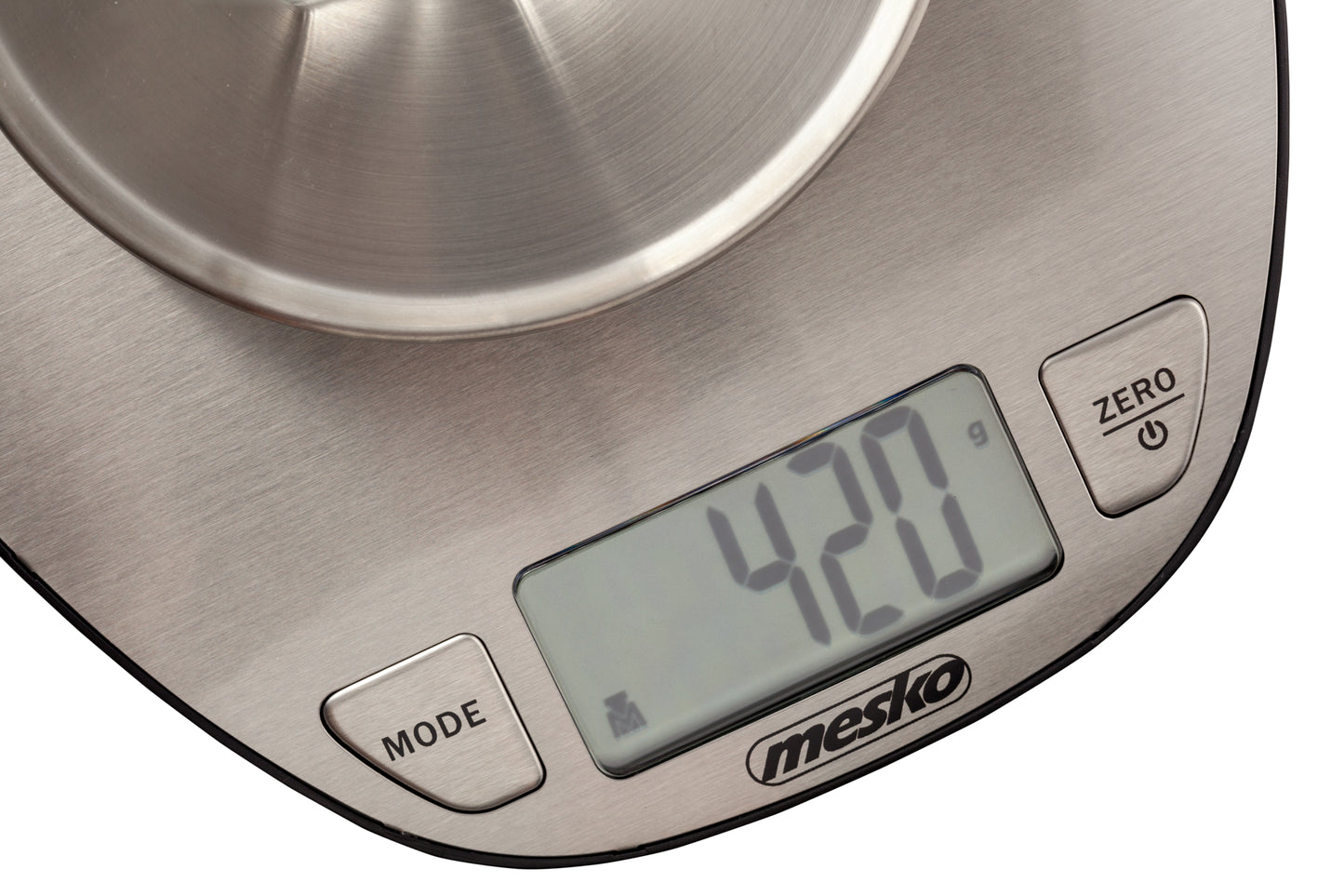 Cantar de bucatarie, 5 kg, inox, argintiu, Mesko MS3152