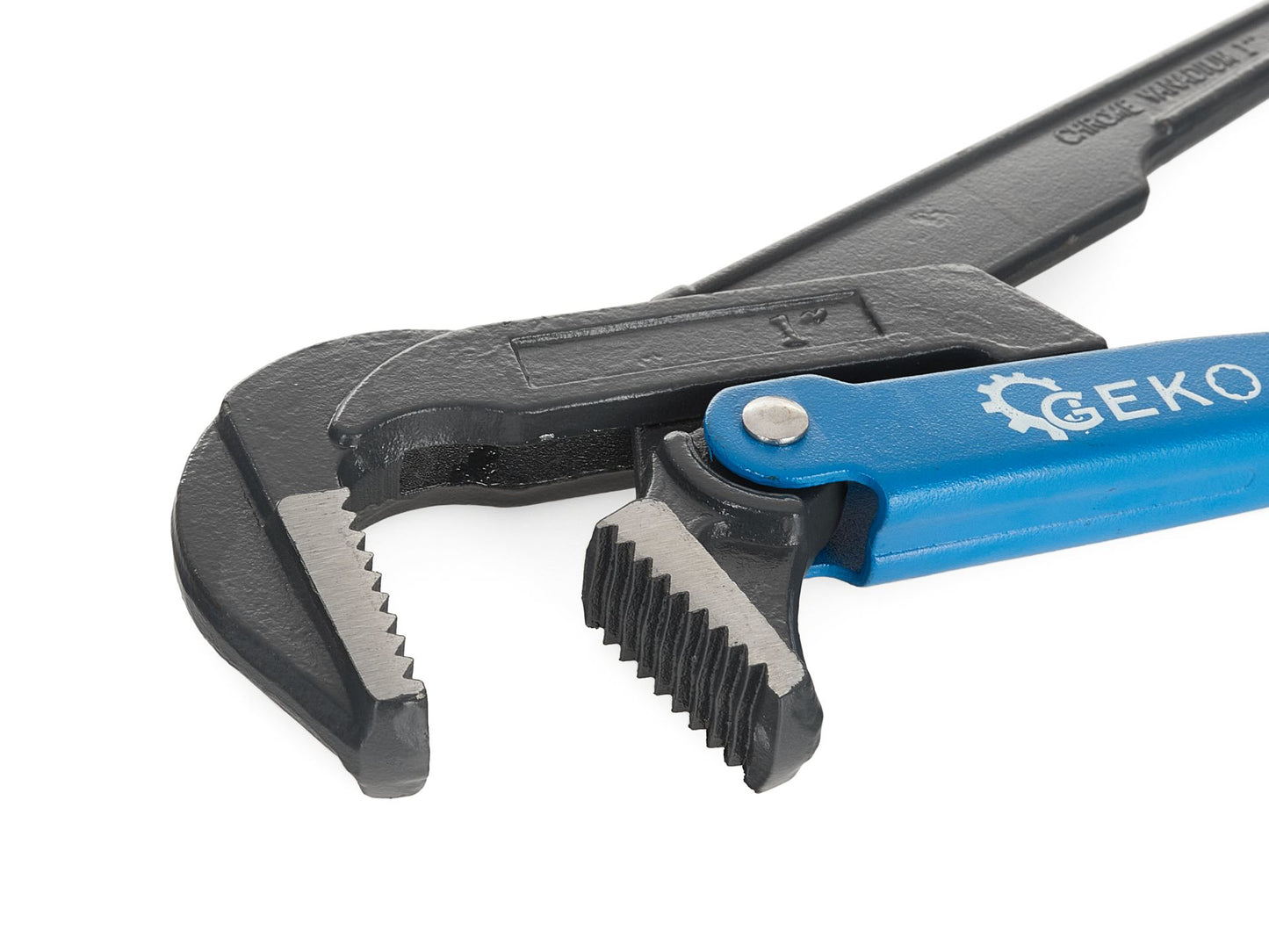 Cleste reglabil pentru tevi, 1", 90°, Geko G01626