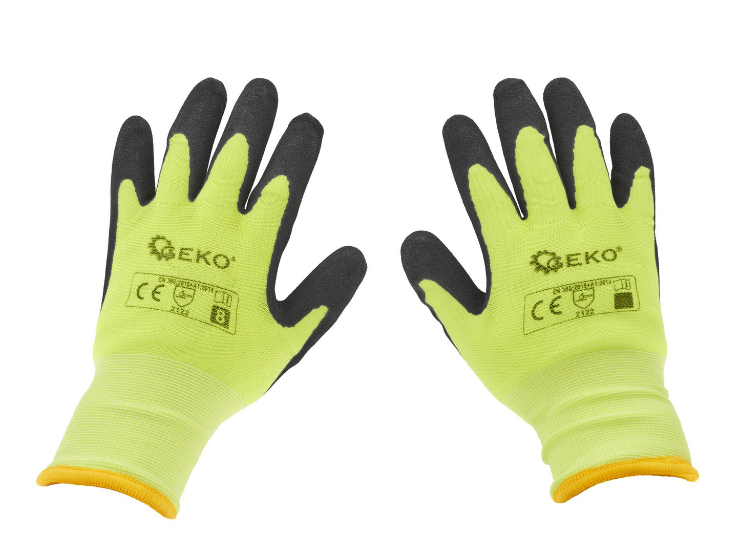 Manusi de lucru pentru iarna fosforescente, marimea 11, Geko G75003