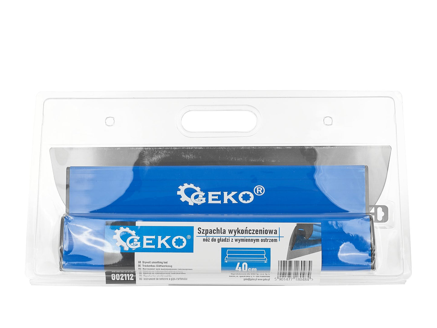 Gletiera profesionala cu lama interschimbabila, 40 cm, Geko G02112