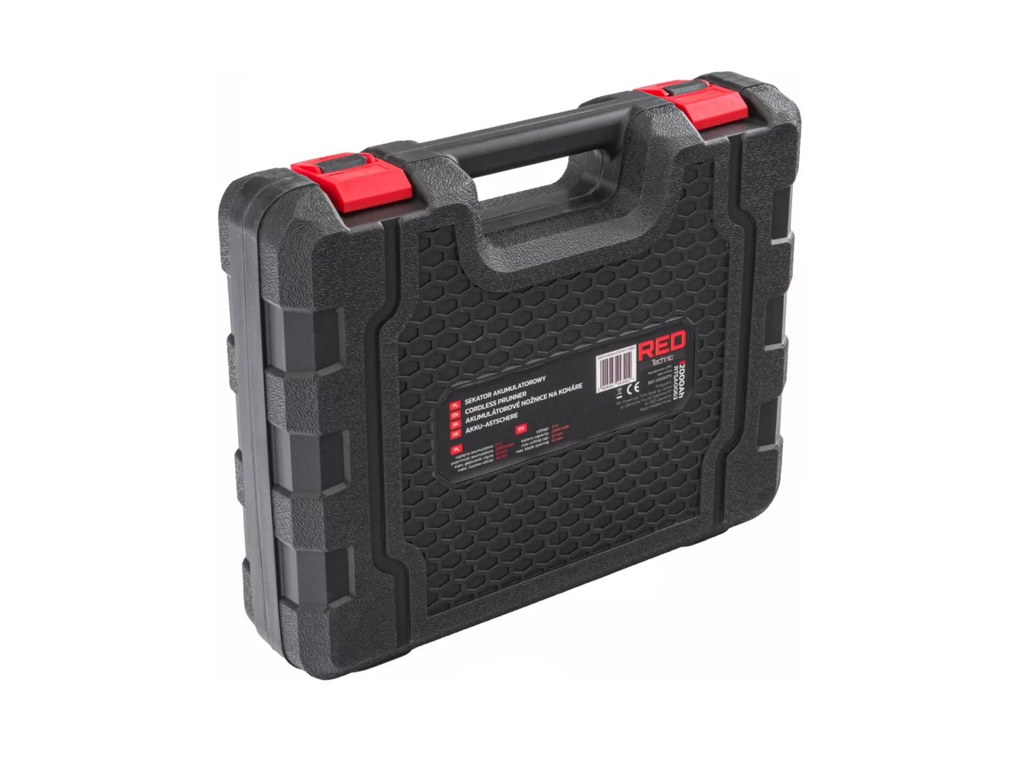 Foarfeca electrica pentru crengi cu acumulator, 30 mm, 20 V, Red Technic RTSA0063