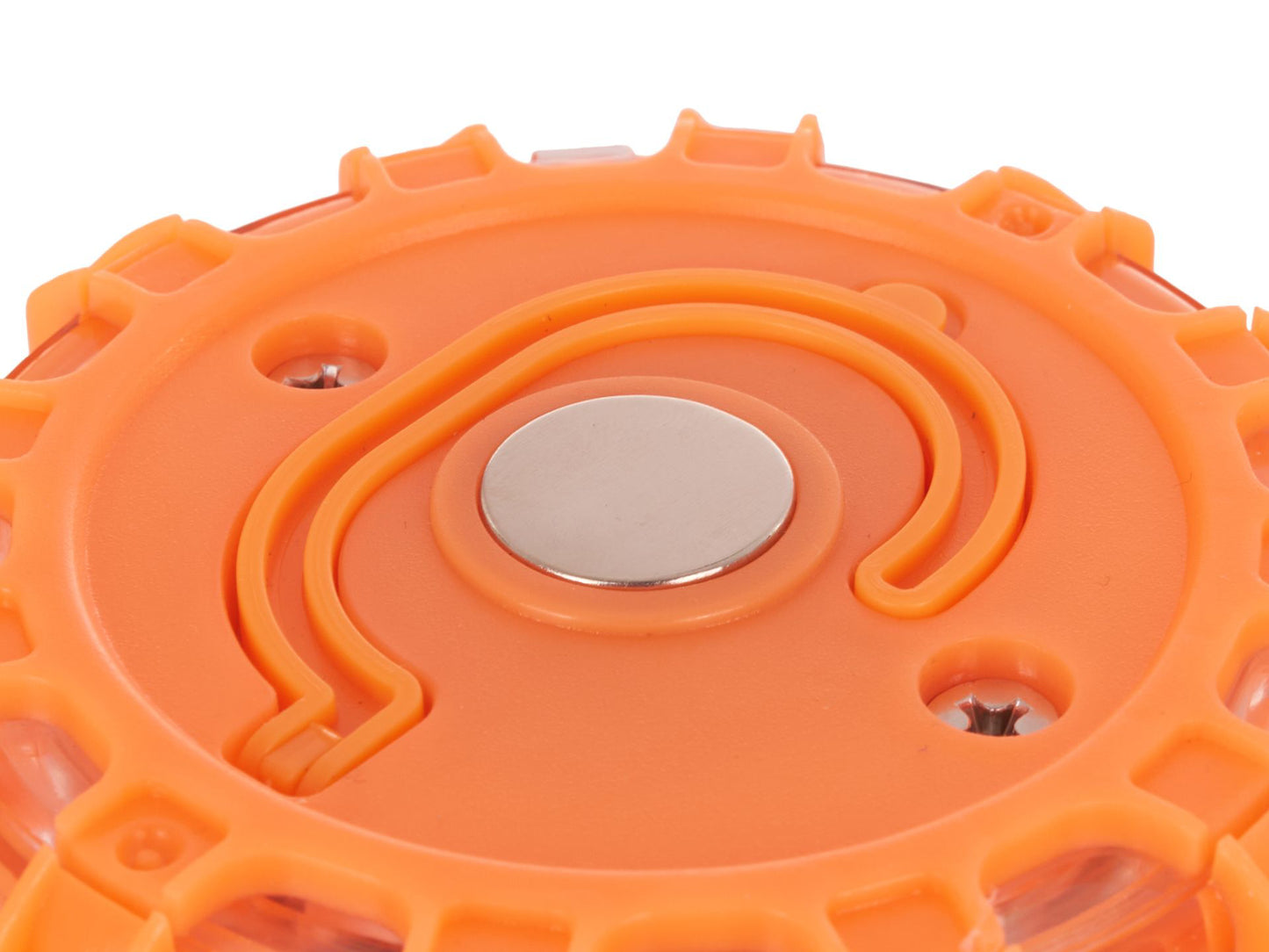 Lumina de avertizare pentru drumuri cu LED, baza magnetica si carlig, Geko G01829