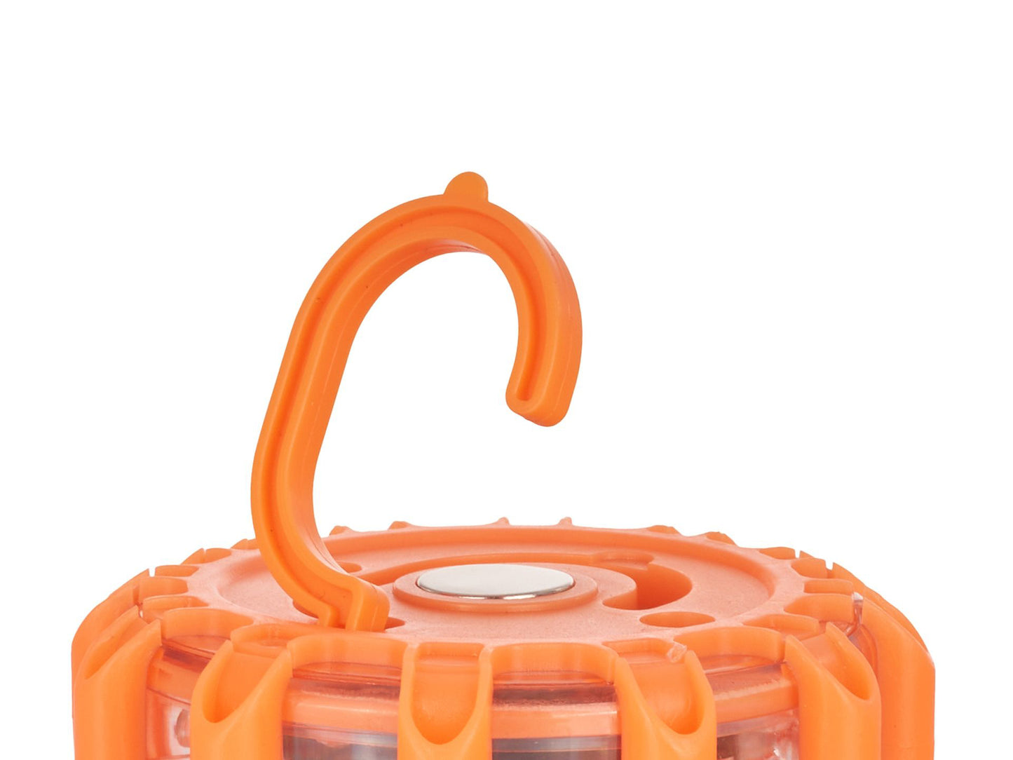 Lumina de avertizare pentru drumuri cu LED, baza magnetica si carlig, Geko G01829