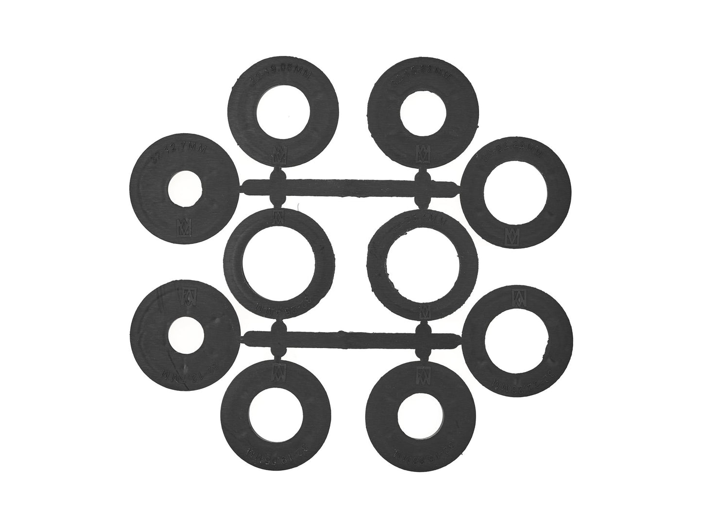 Perie de sarma pentru slefuire cu set de reductoare, 150 x 32 mm, Geko G00730