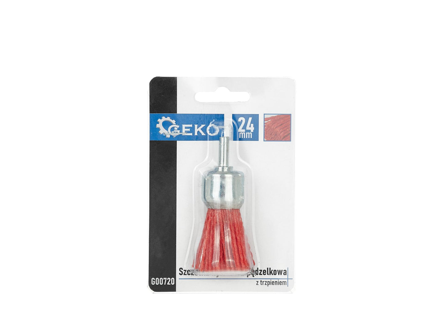Perie de nylon pentru slefuire, 24 mm, Geko G00720