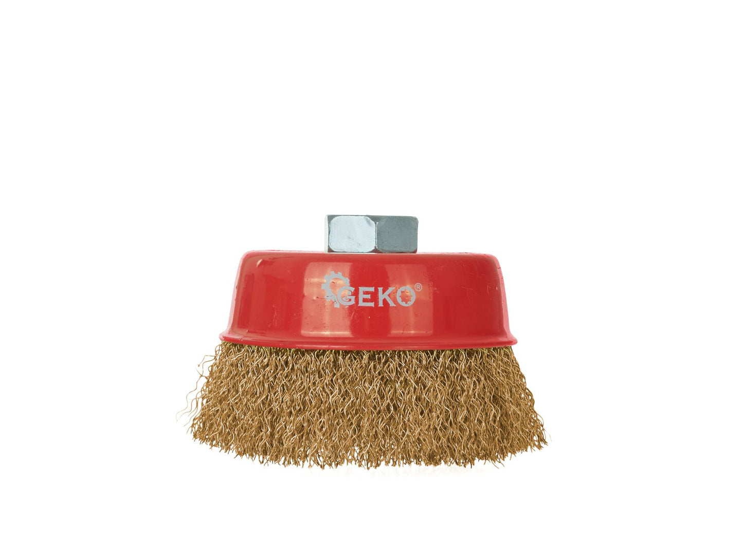 Perie cupa din sarma de otel, 85 mm, Geko G00590-2