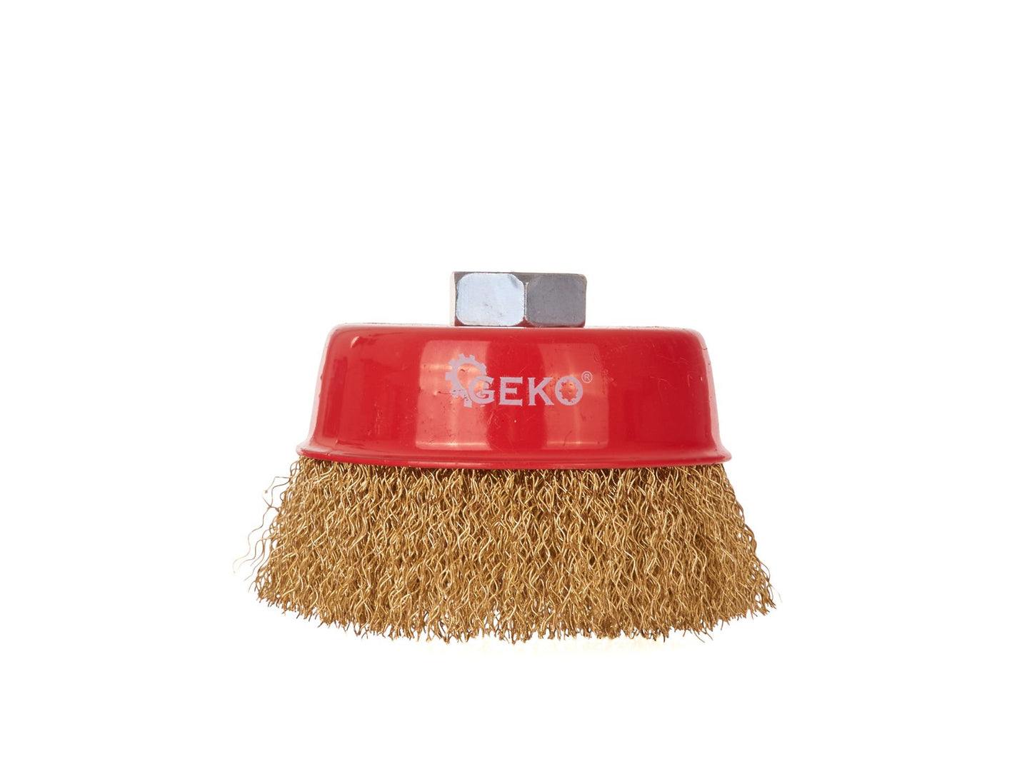 Perie cupa din sarma de otel, 100 mm, Geko G00590-3