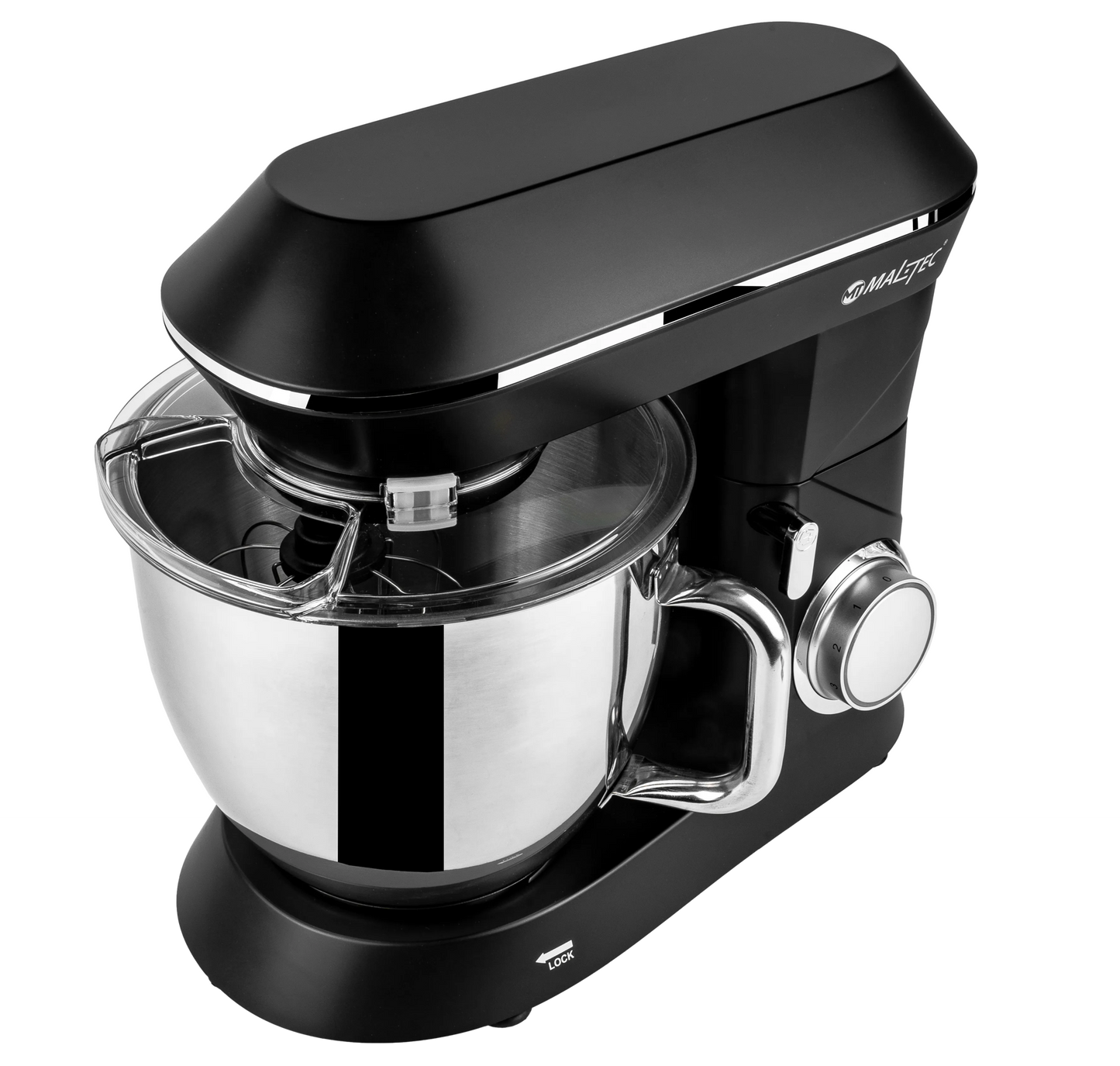 Robot de bucatarie MaltecChef2200W cu accesorii, negru, MalTec 110763