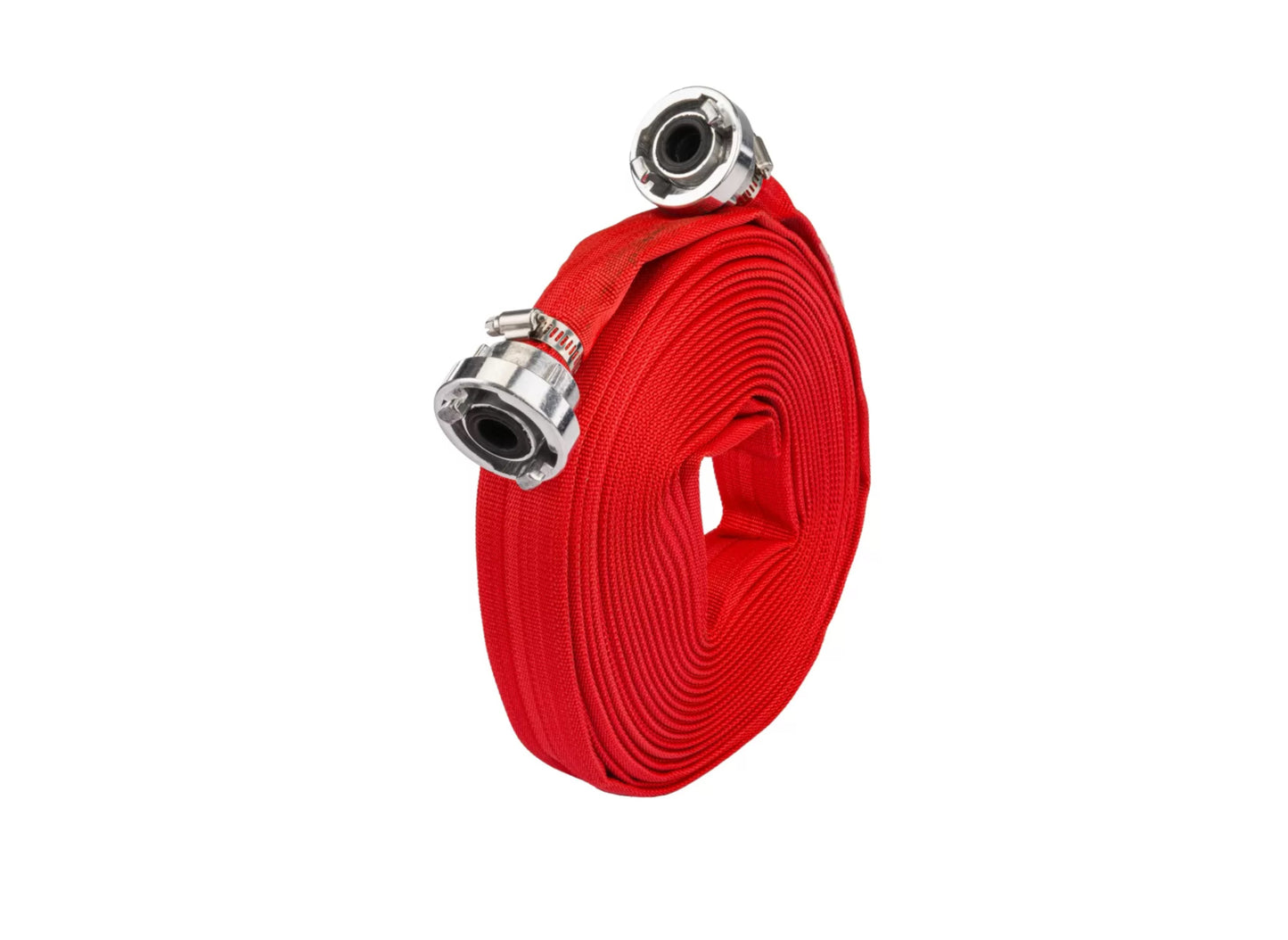 Furtun tip pompier cu conector rapid, 1", 20 m, 8 bar, Red Technic RTWS0065