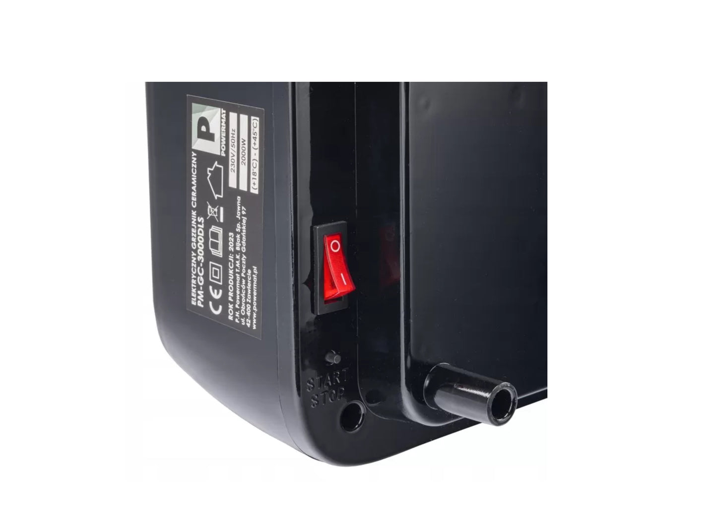 Aeroterma de perete PM-GC-3000DLS, afisaj LCD, Powermat PM1250