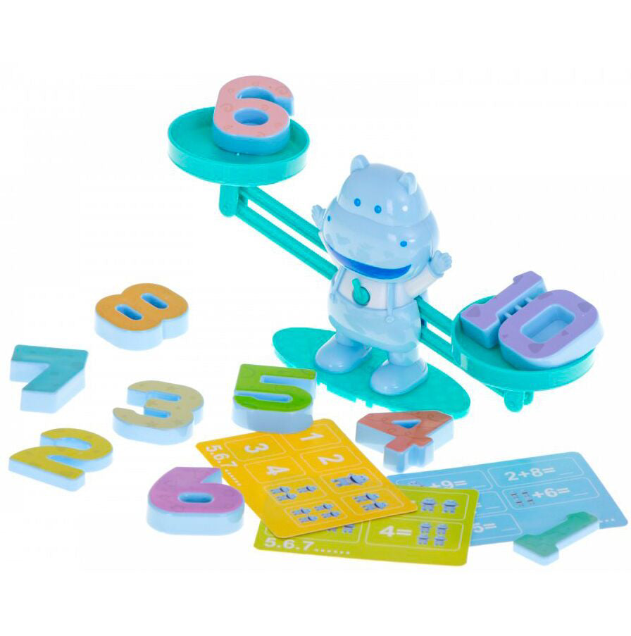 Balanta educationala Hippo pentru invatare numere, MalPlay 108649