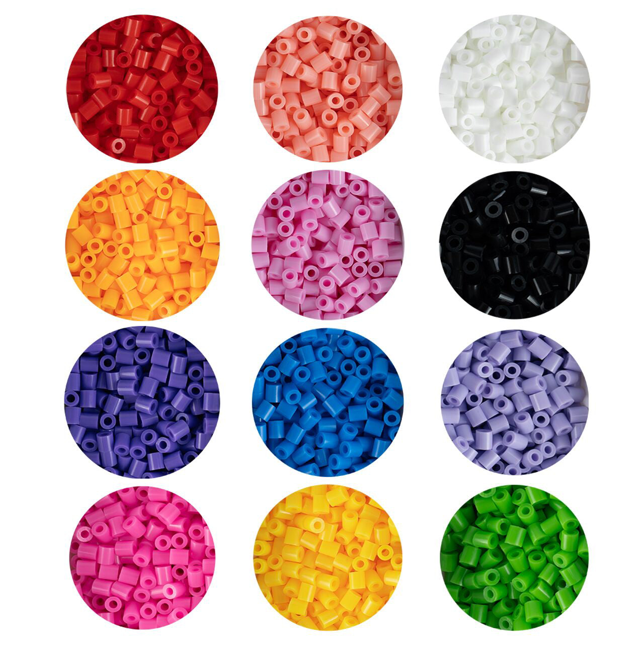 Set margele de calcat, 4 sabloane, 8000 elemente, MalPlay 110877