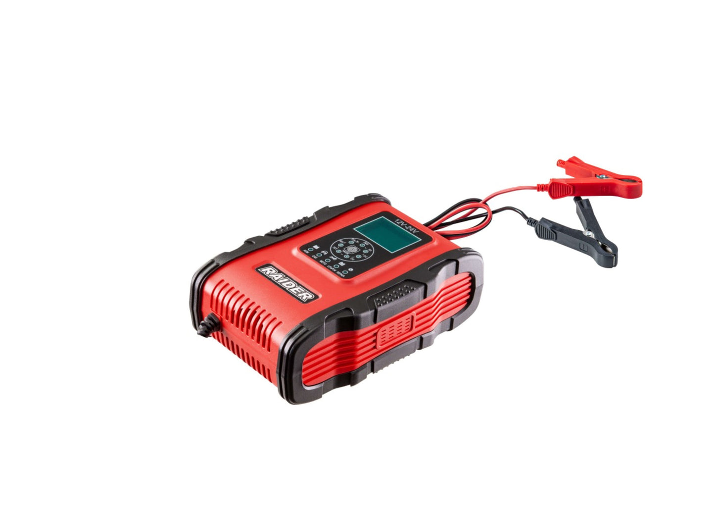 Incarcator auto tip invertor cu afisaj LCD RD-BC19, 12 / 24 V, 200 Ah, Raider 032208