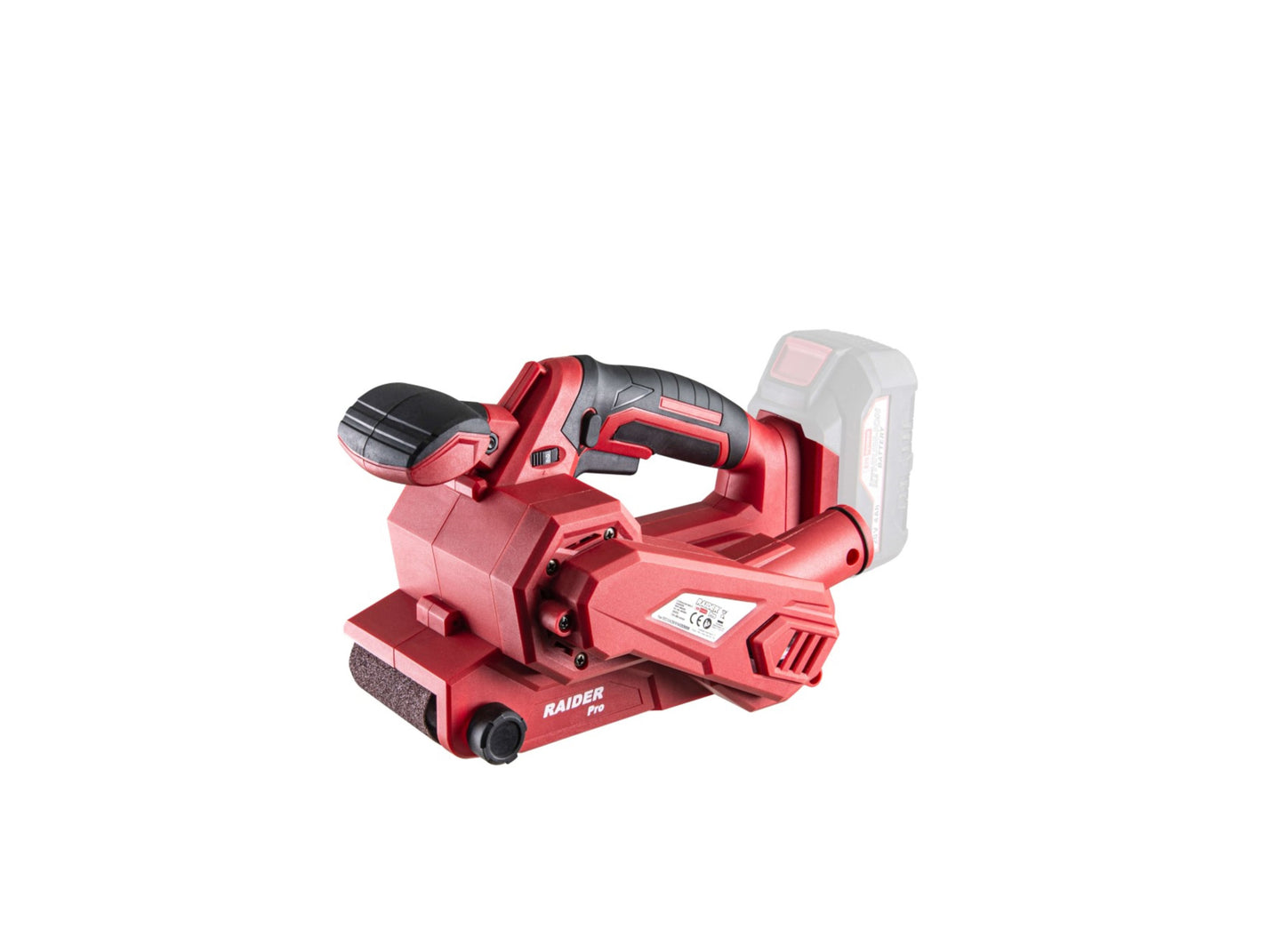 Slefuitor cu banda RDP-SBS20 Solo, fara acumulator si incarcator, 20 V, 76 x 457 mm, Raider 043202