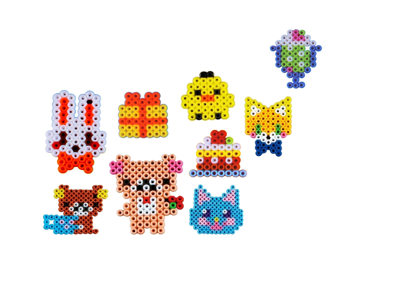 Set creativ margele de calcat, 1000 elemente, MalPlay 110881