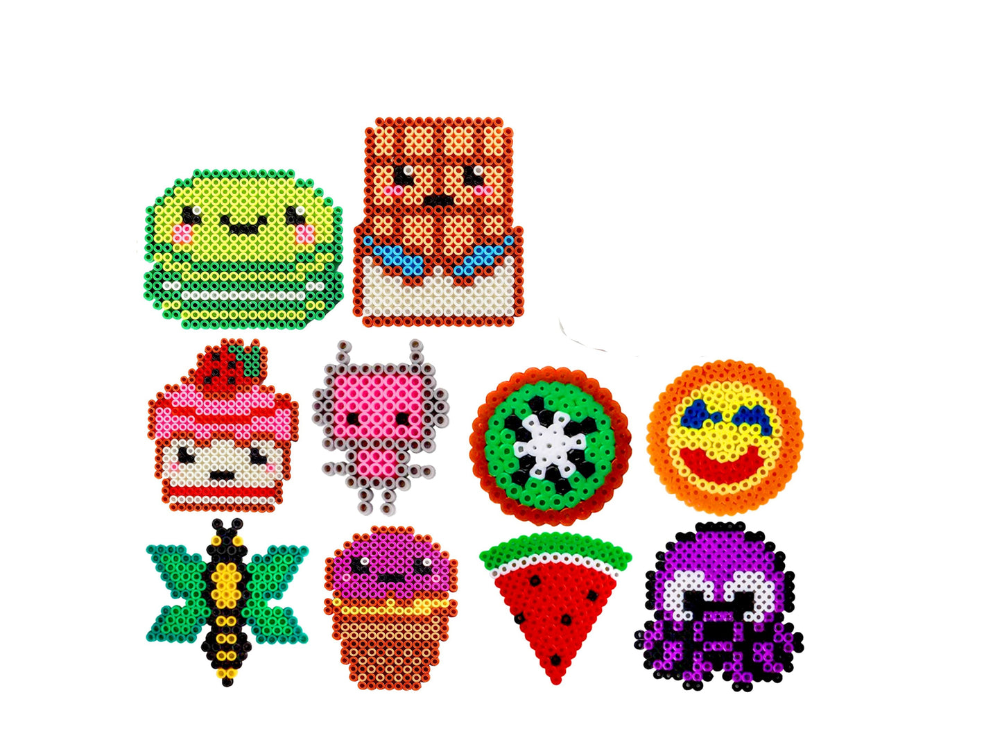 Set creativ margele de calcat, 1000 elemente, MalPlay 110904