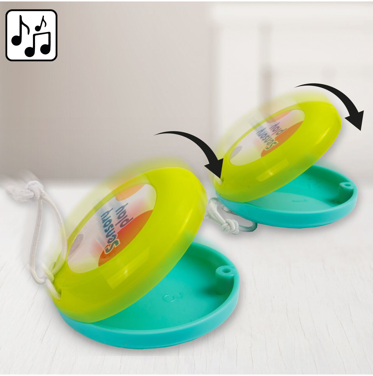 Set 4 instrumente muzicale pentru bebelusi, MalPlay 110135