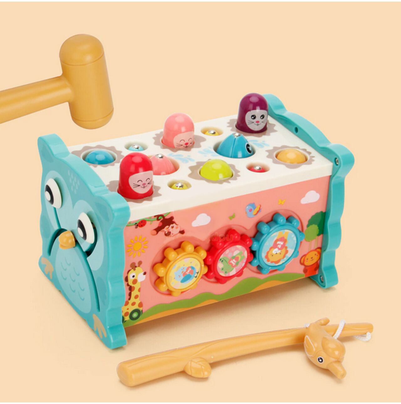 Centru de activitati 8 in 1 Magic Box, MalPlay 109877