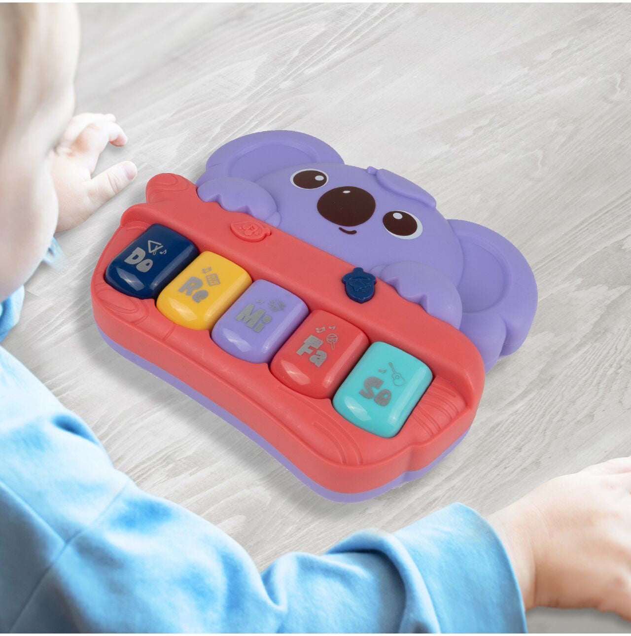 Masuta interactiva 2 in 1 cu melodii, MalPlay 109659