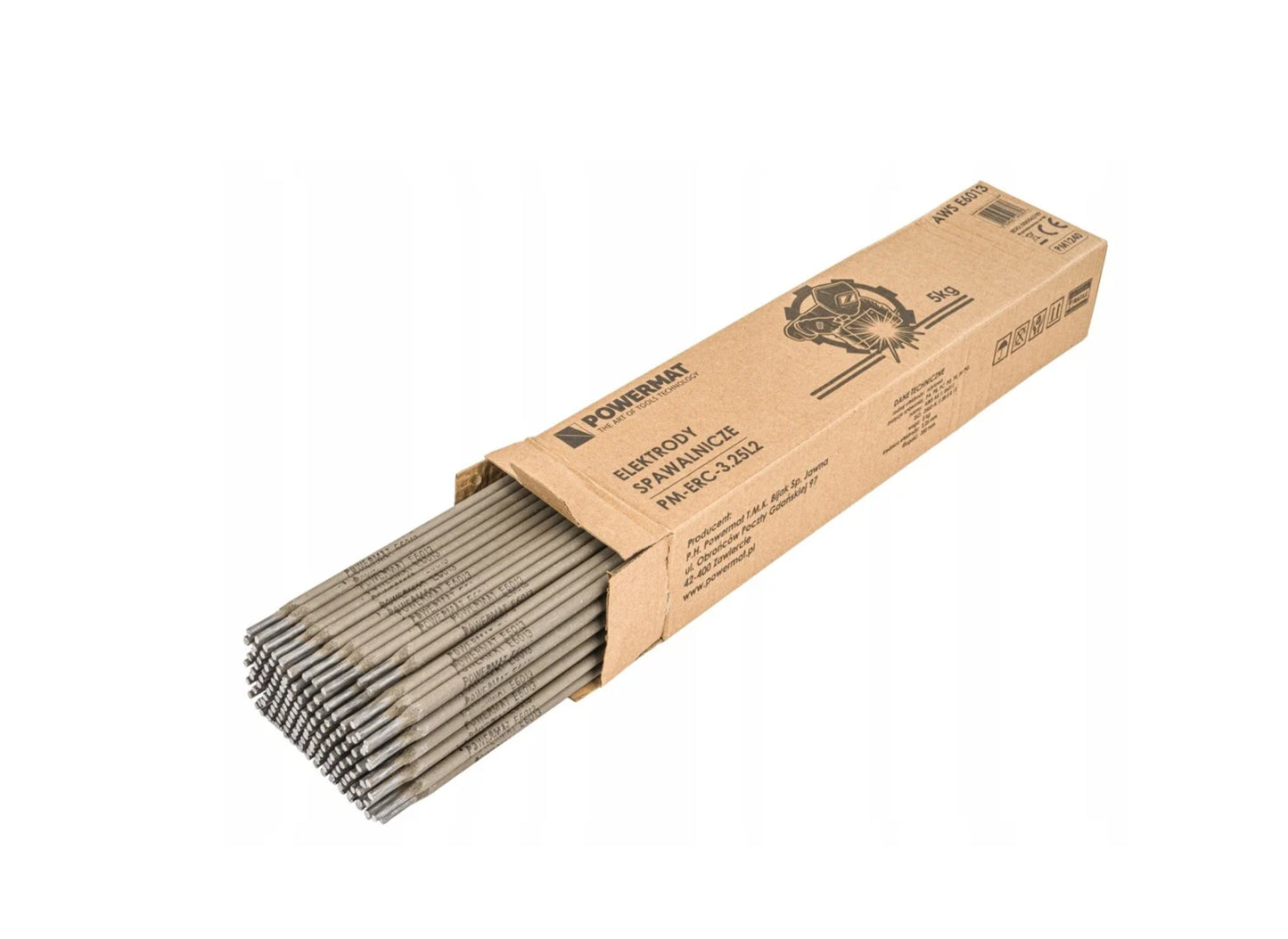 Electrozi rutilici sudura MMA, 5 kg, Powermat PM1254