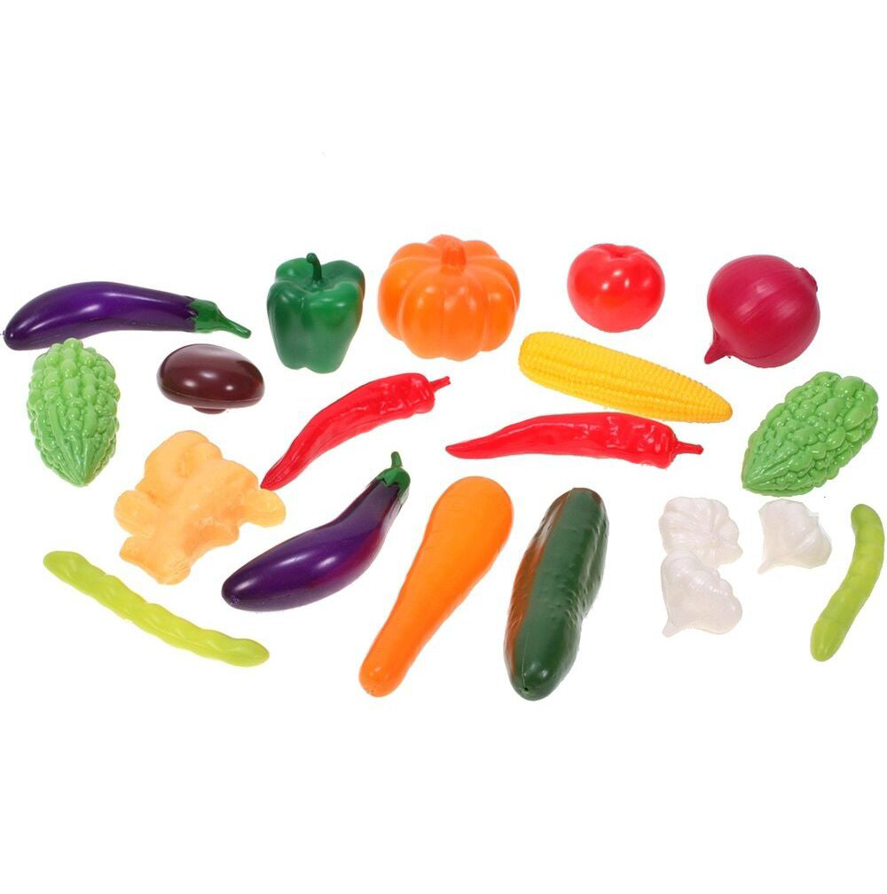 Cos de cumparaturi cu 20 de legume, MalPlay 101185