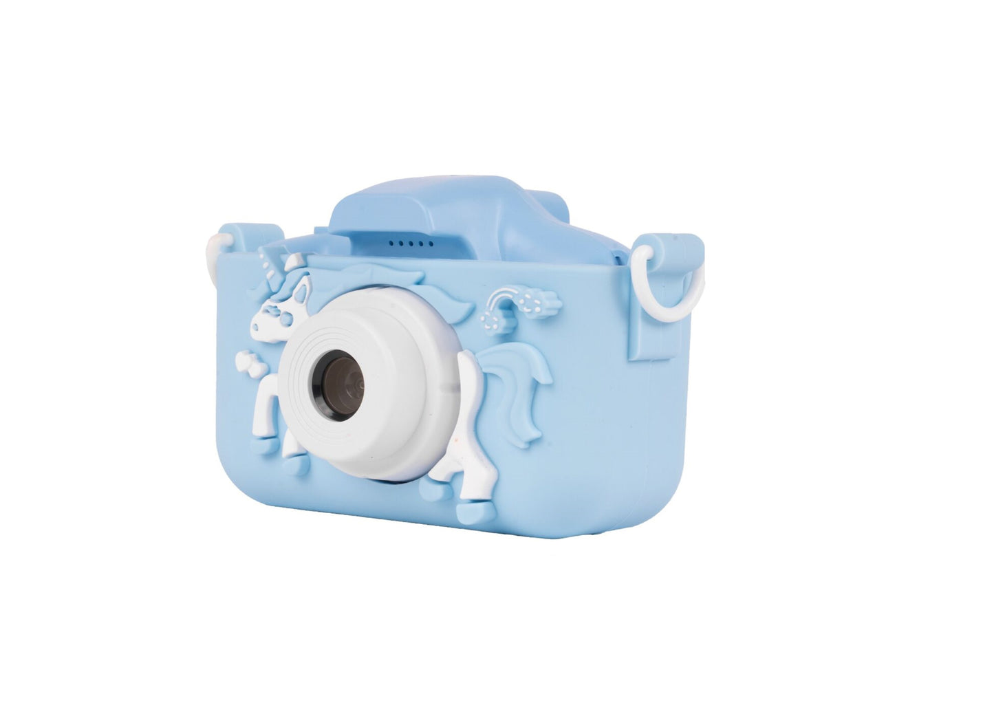 Aparat foto digital pentru copii, albastru, 10,5 cm, MalPlay 110872