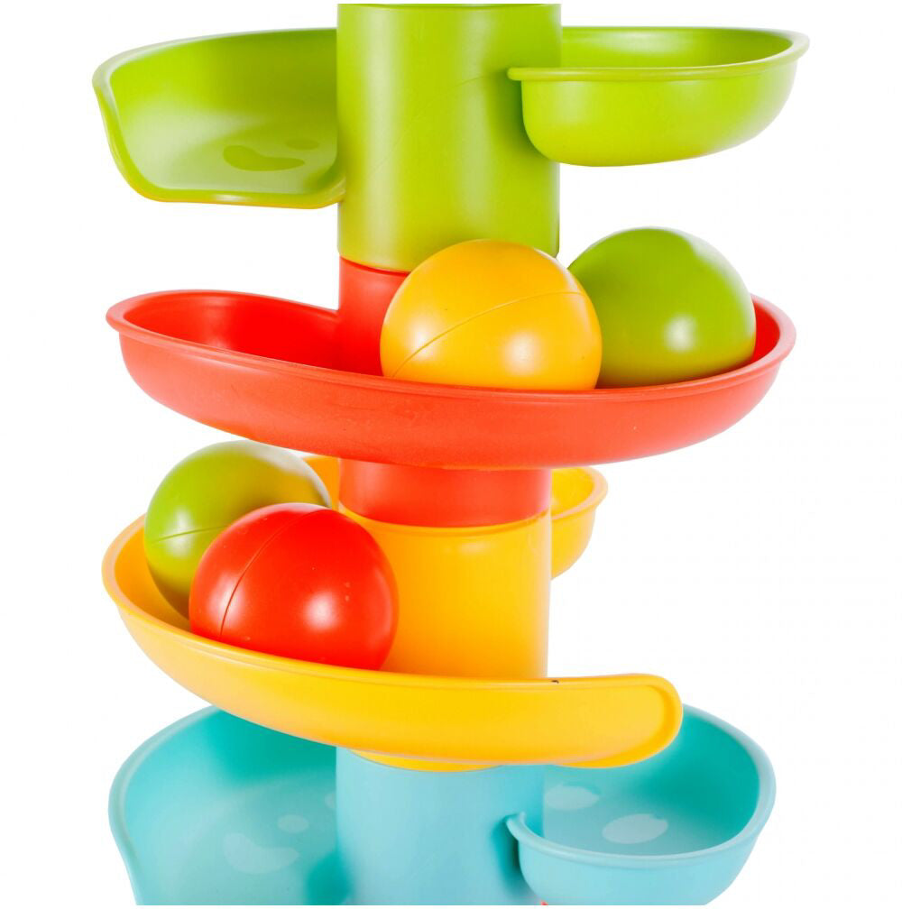 Jucarie pentru copii turn cu bile, multicolor, MalPlay 108069