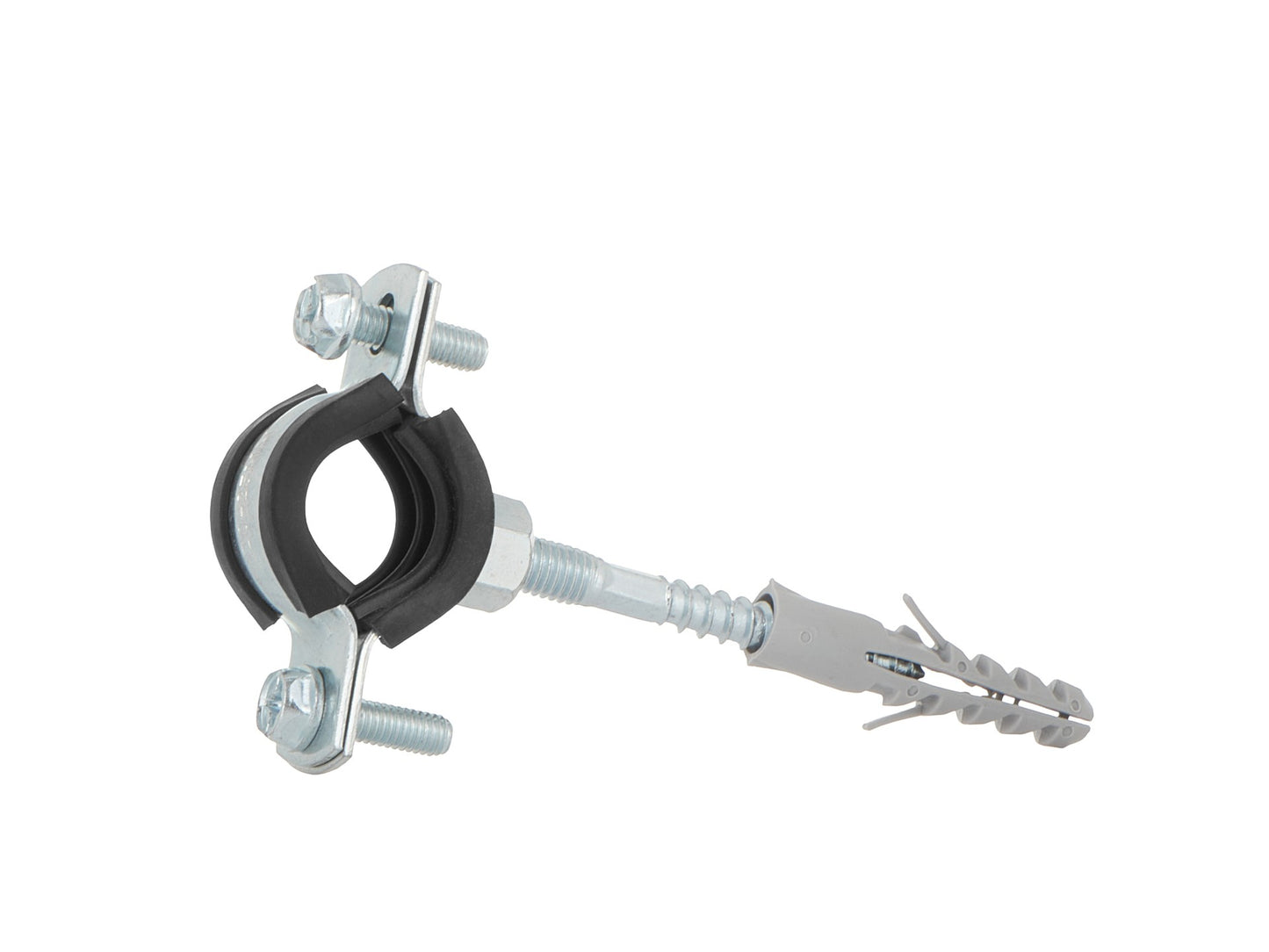 Clema metalica cu cauciuc pentru fixare tevi in perete, 3 / 8", 15-19 mm, Geko G17288