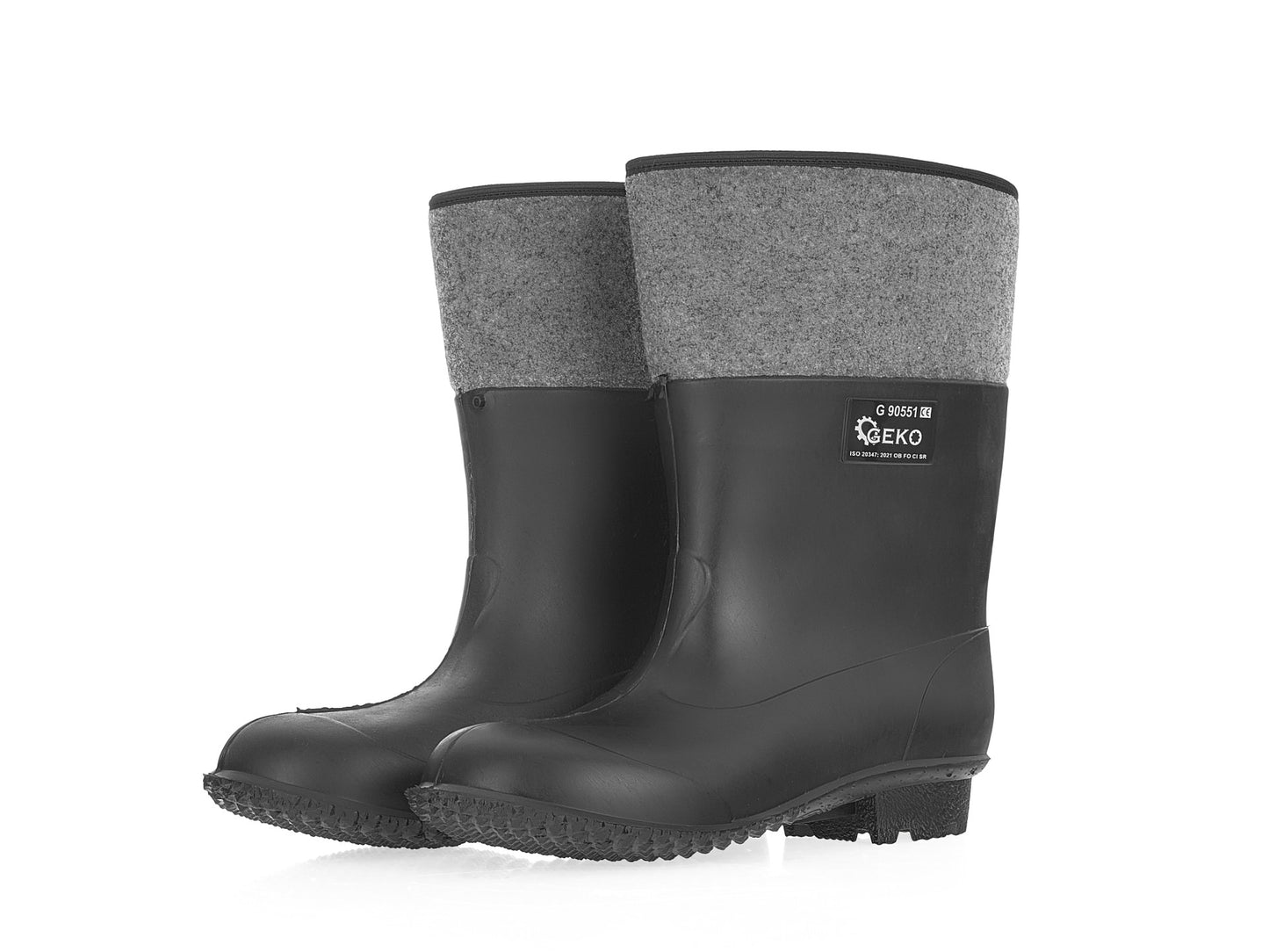 Cizme Wellington de cauciuc PVC barbati, marimea 42, Geko G90551-42