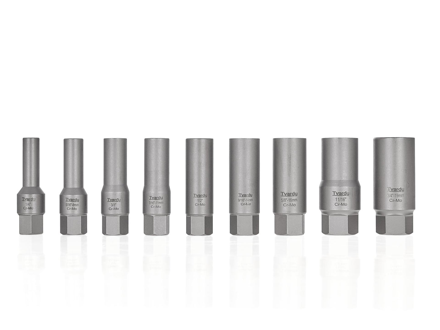 Set tubulare adanci pentru suruburi rupte, 6-19 mm, 11 elemente, Tvardy T00130