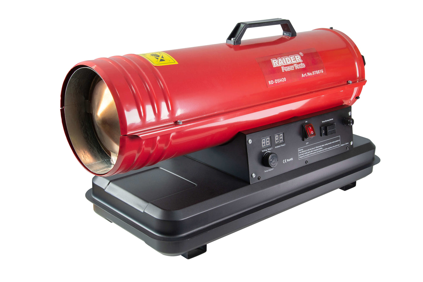 Incalzitor industrial pe motorina RD-DSH20, 20 kW, Raider 078816