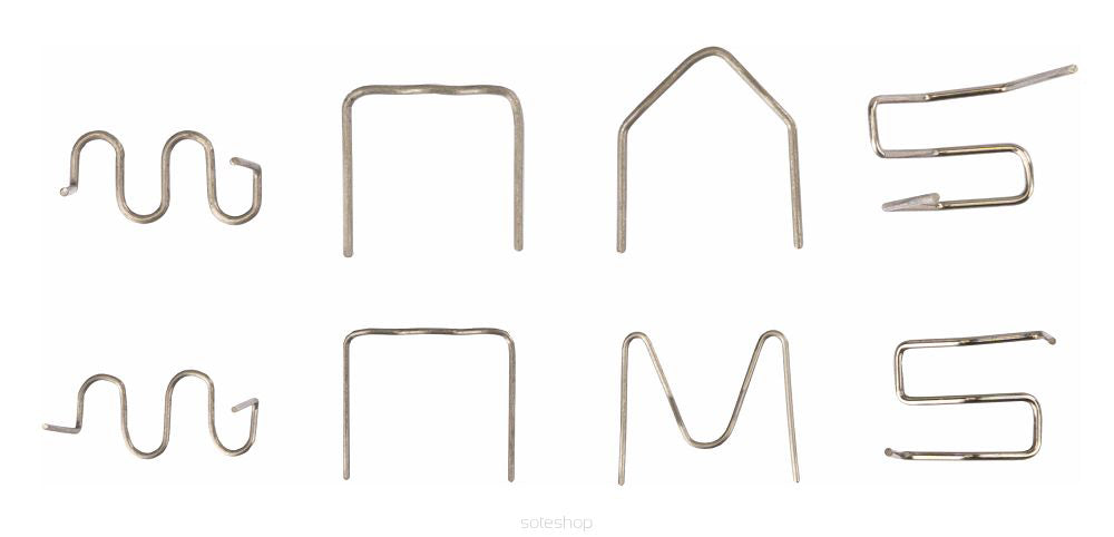 Set capse pentru aparat de sudura, 8 tipuri, 800 elemente, Red Technic RTZZP0087