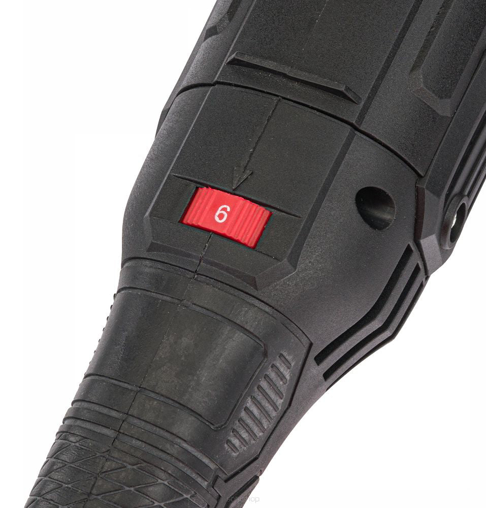 Polizor unghiular + 10 discuri, 125 mm, 1500 W, Red Technic RTSZK0069