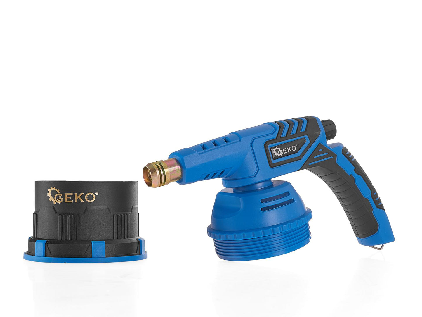 Arzator cu prindere piezo pentru cartuse butan 190 g, Geko G20077