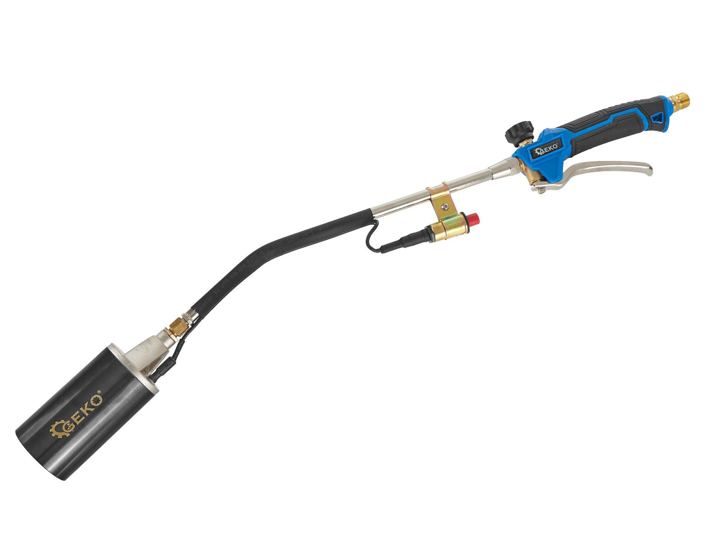 Arzator pe gaz cu accesorii, 70 cm, 5 m furtun, reductor, Geko G20013