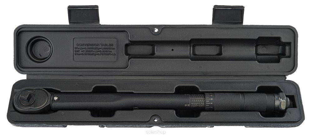 Cheie dinamometrica, 3/8", 369 mm, 7-112 mm, Red Technic RTKD0090