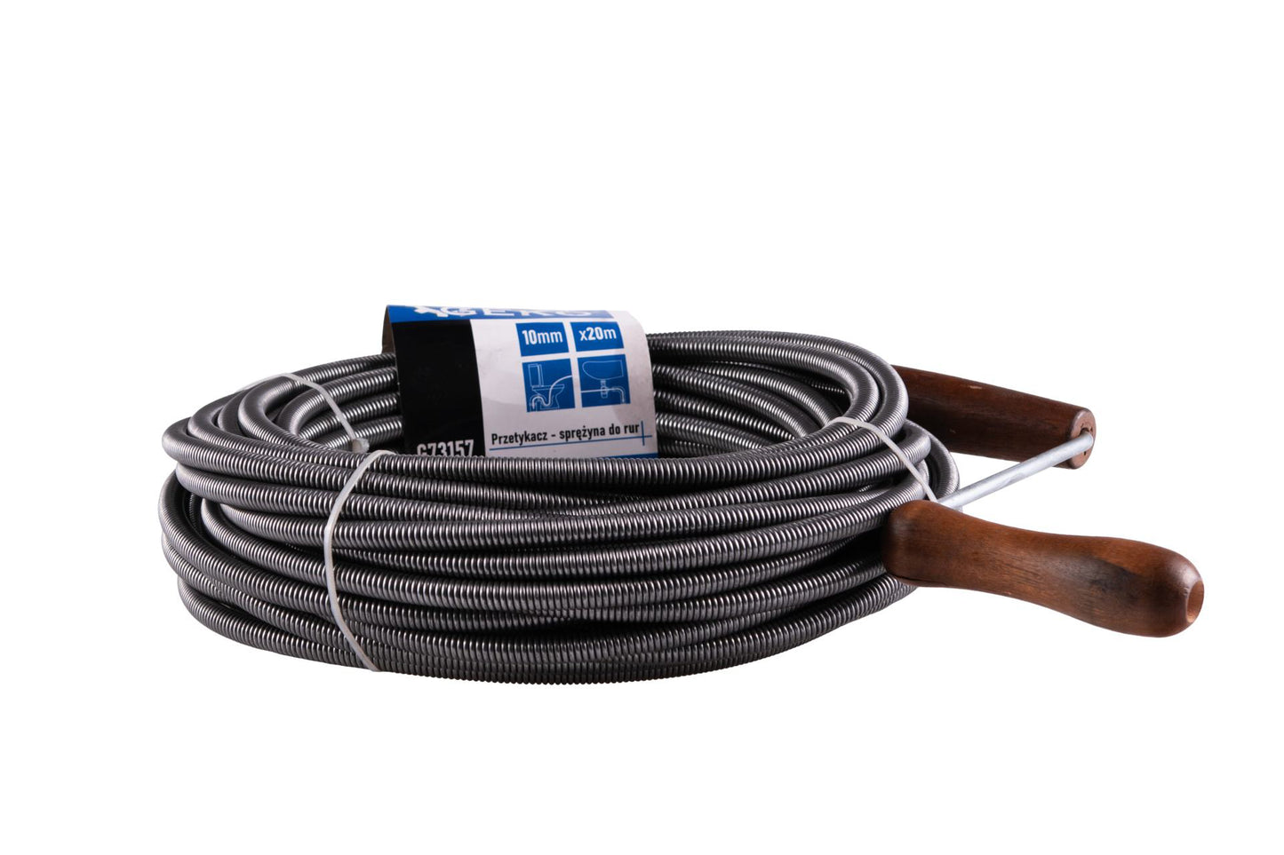 Sarpe pentru desfundat tevi, 10 mm x 20 m, Geko G73157